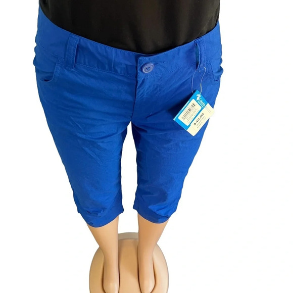 Columbia Blue Quial Hollow Capri Pants - Picture 4 of 10